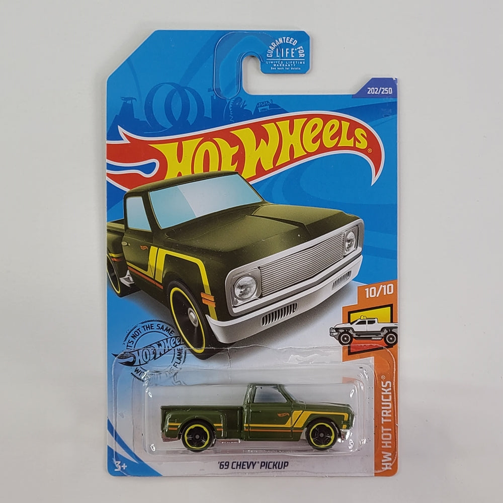 Hot Wheels - '69 Chevy Pickup (Green)