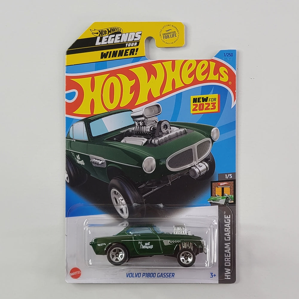 Hot Wheels - Volvo P1800 Gasser (Forest Green)