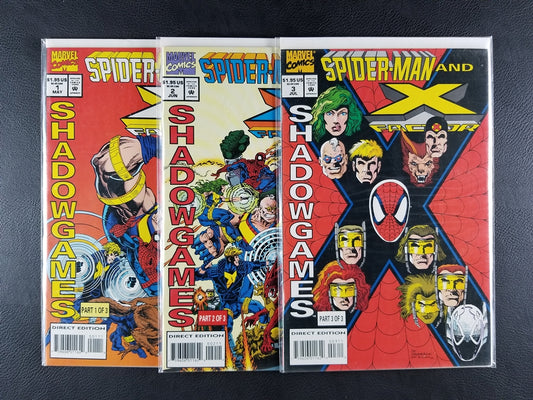Spider-Man and X-Factor #1-3 Set (Marvel, 1994)