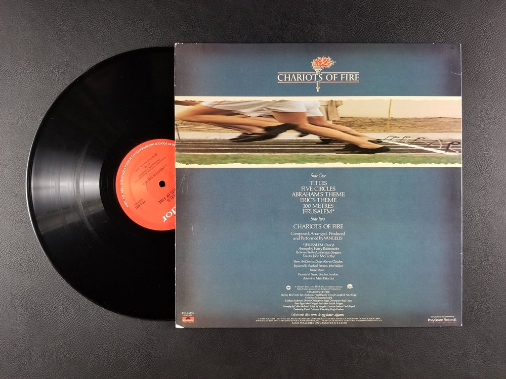 Vangelis - Chariots of Fire (1981, LP)