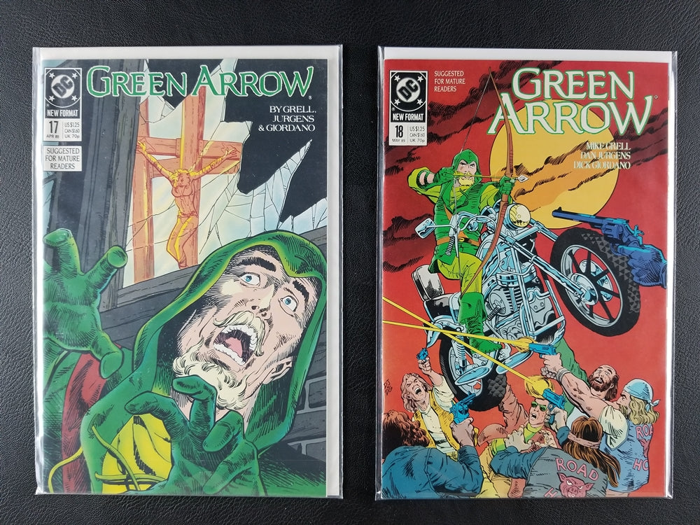 Green Arrow [1st Series] #11-20 Set (DC, 1988-89)