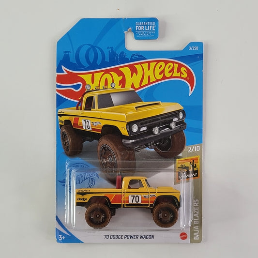 Hot Wheels - '70 Dodge Power Wagon (Yellow)