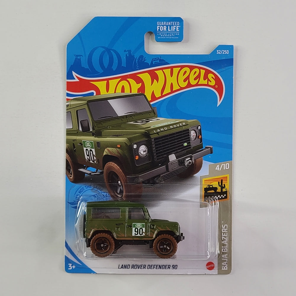 Hot Wheels - Land Rover Defender 90 (Dark Green)