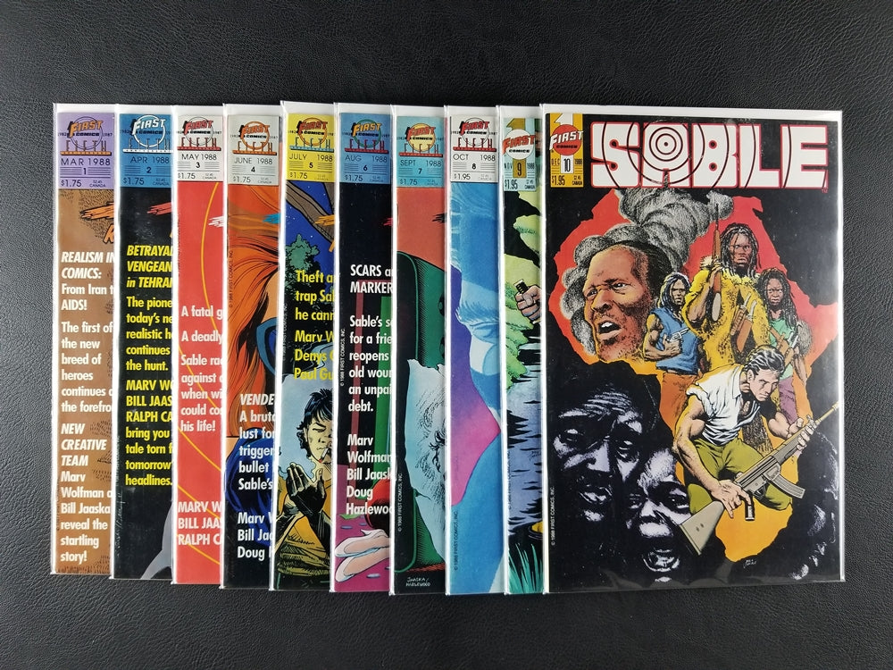 Sable #1-27 Set (First Publishing, 1988-90)