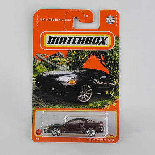 Matchbox - 1994 Mitsubishi 3000GT (Metalflake Black)