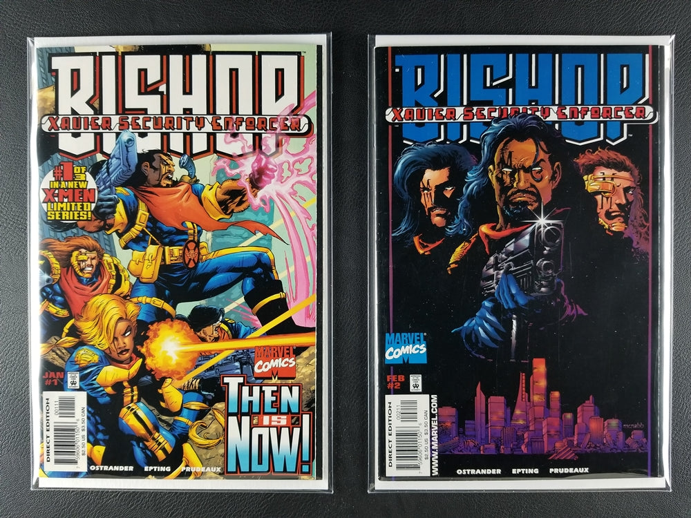 Bishop: Xavier Security Enforcer #1-3 Set (Marvel, 1998)