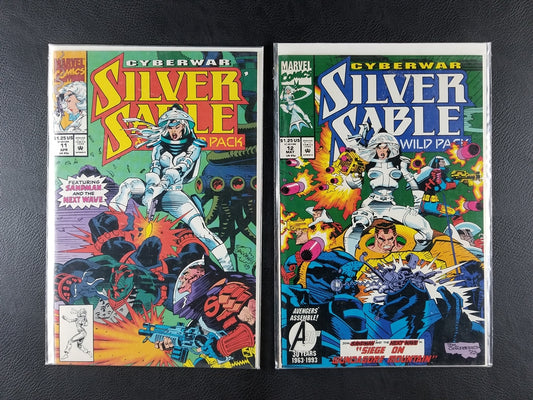 Silver Sable and the Wild Pack #11 & 12 Set (Marvel, 1993)