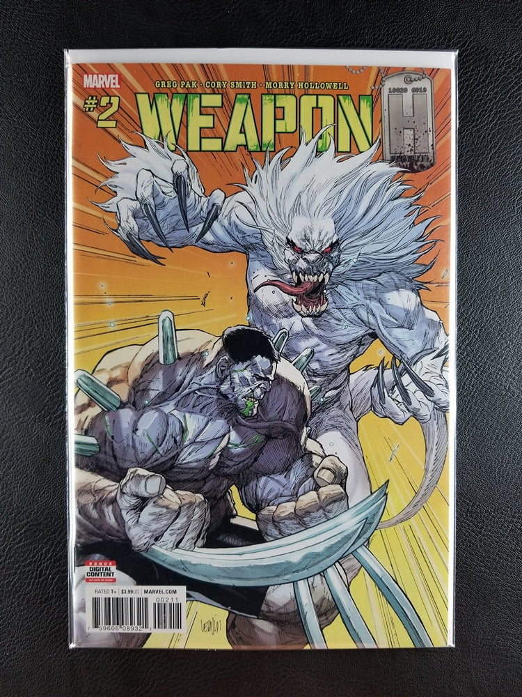 Weapon H #2A (Marvel, June 2018)