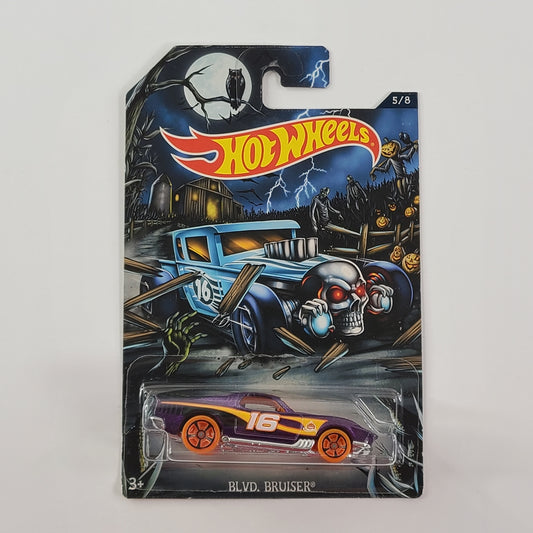 Hot Wheels - Blvd. Bruiser (Metalflake Purple) [Happy Halloween! Series (2016) - 5/8]