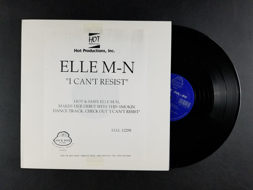 Elle M-N - I Can't Resist (1992, 12'' Single)