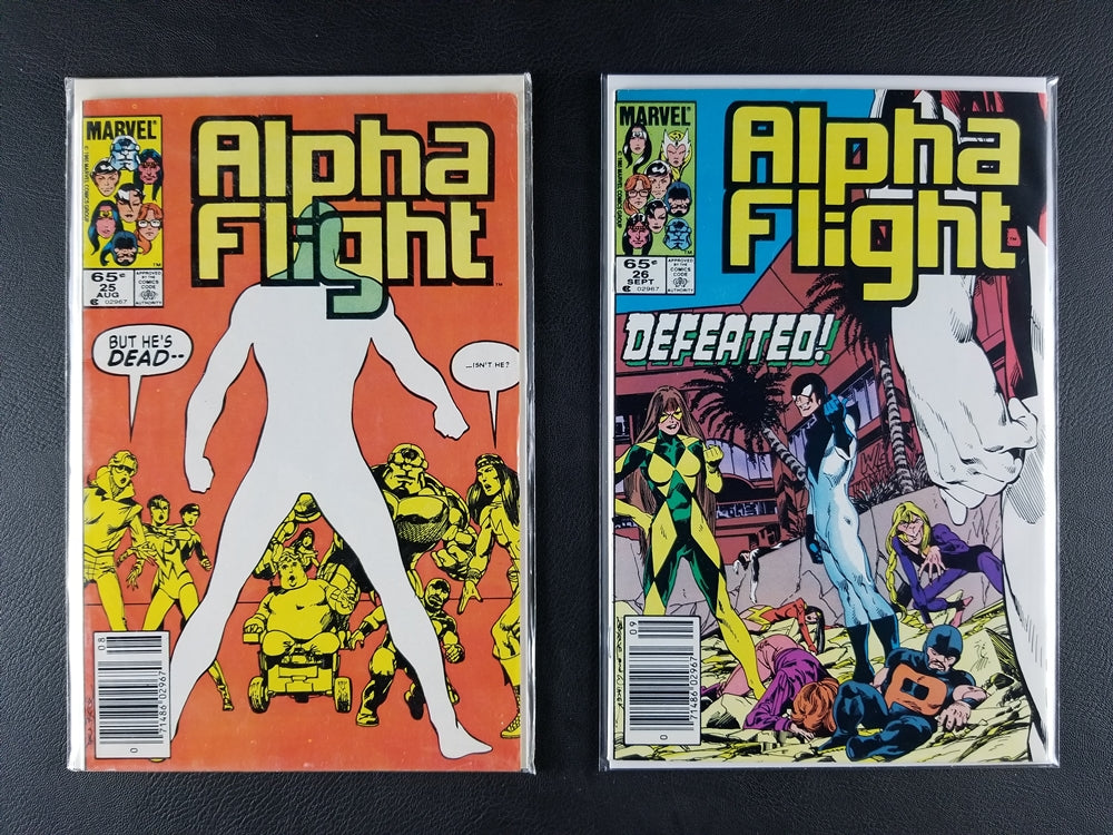 Alpha Flight [1st Series] #21-30 Set (Marvel, 1985-86)