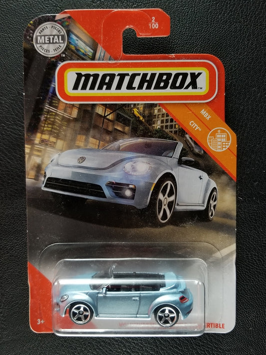 Matchbox - Volkswagen The Beetle Convertible (Light Blue)