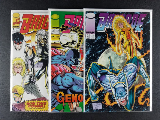 Brigade [1st Series] #1, 2, 3 Set (Image, 1992-93)