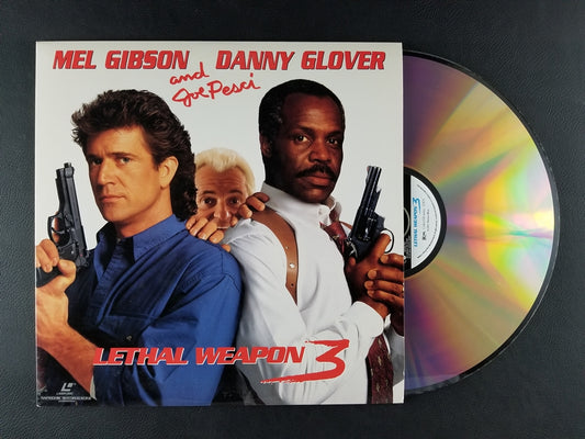 Lethal Weapon 3 [Widescreen] (1992, Laserdisc)