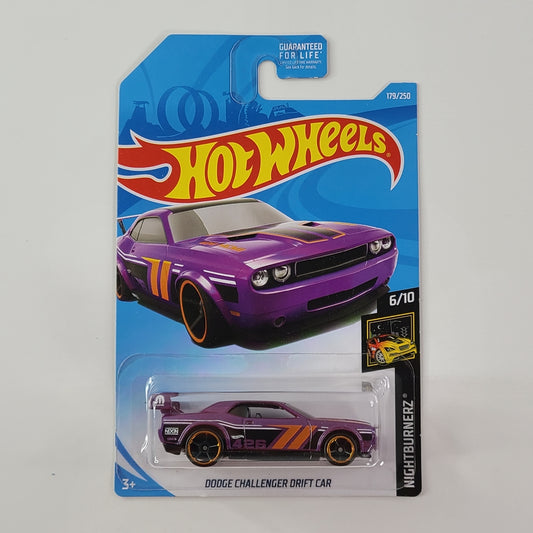 Hot Wheels - Dodge Challenger Drift Car (Violet Pearl)