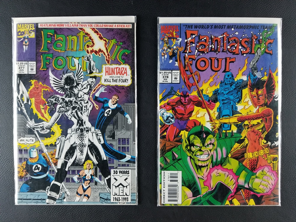 Fantastic Four [1st Series] #371-380 Set (Marvel, 1992-93)