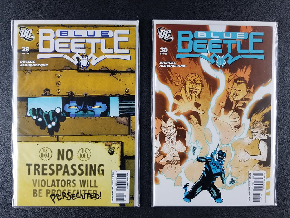 Blue Beetle [2nd Series] #21-30 Set (DC, 2008)