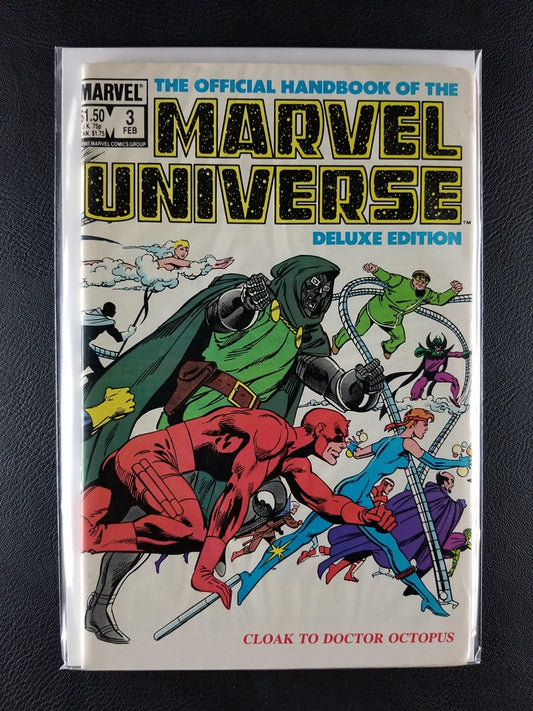 Official Handbook of the Marvel Universe [Deluxe Edition] #3 (Marvel, February 1986)