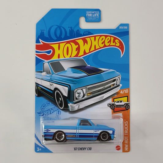 Hot Wheels - '67 Chevy C10 (Blue)