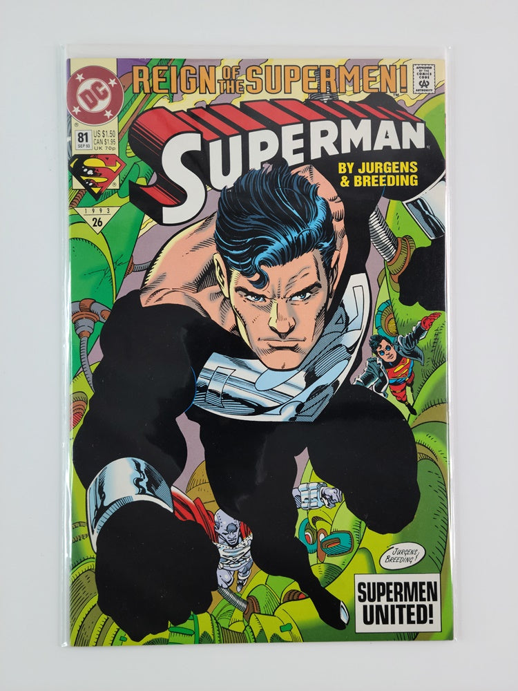 Superman [2nd Series] #81 (DC, September 1993)*