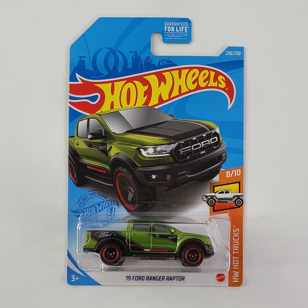 Hot Wheels - '19 Ford Ranger Raptor (Metalflake Green)