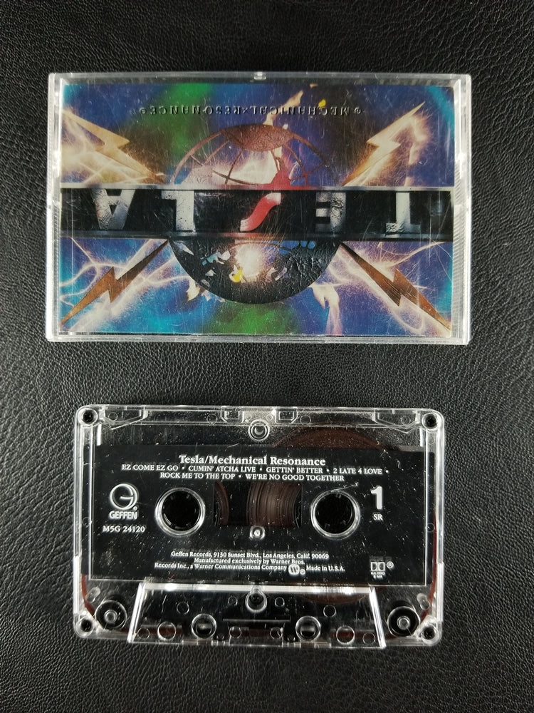 Tesla - Mechanical Resonance (1986, Cassette)