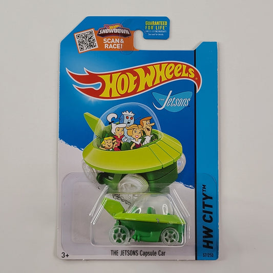 Hot Wheels - The Jetsons Capsule Car (Sublime) [HW City - Tooned Series (2014) - 90/250]