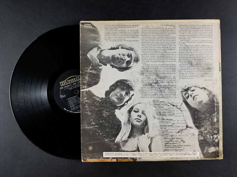 The Mamas & The Papas - If You Can Believe Your Eyes and Ears (1966, LP)