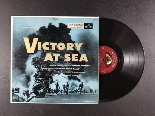 Richard Rodgers/Robert Russell Bennett/NBC Symphony Orchestra - Victory At Sea (1953, LP)