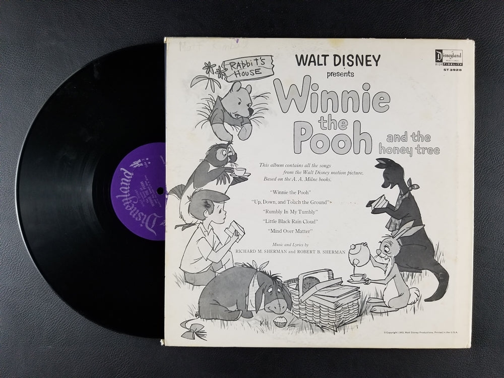 Richard B. Sherman & Robert B. Sherman - Winnie the Pooh and the Honey Tree (1965, LP)