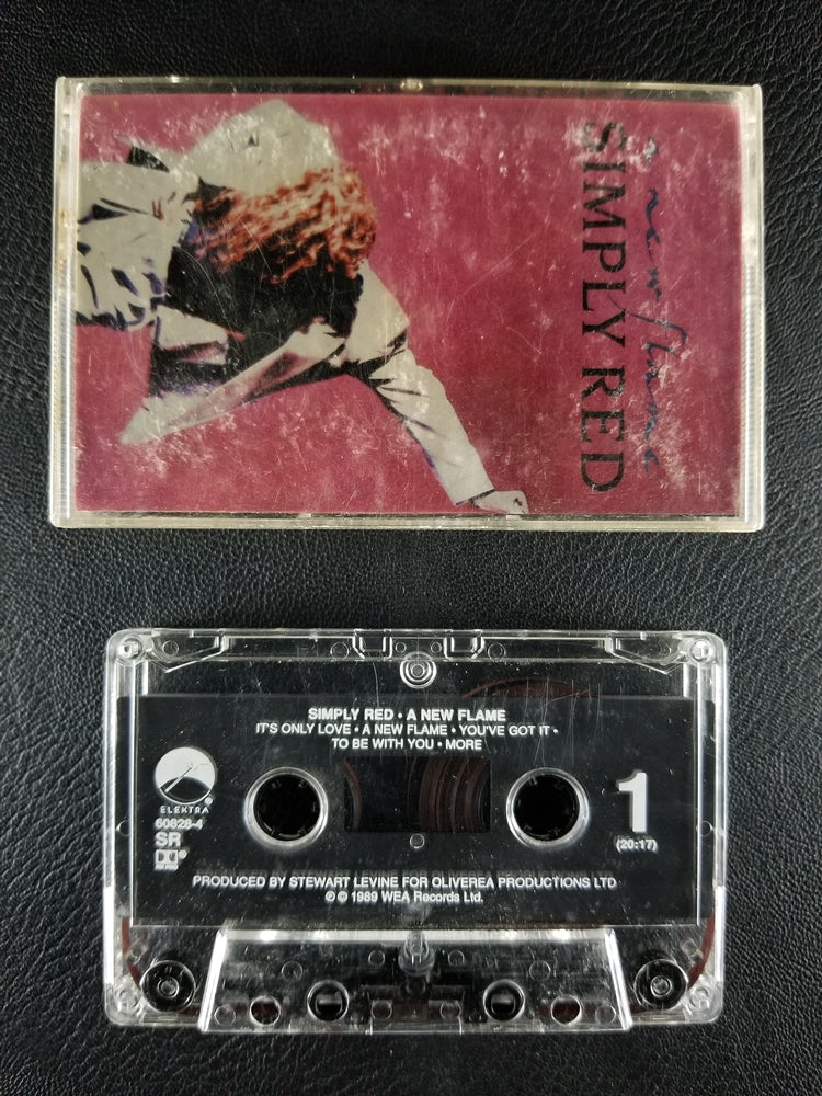 Simply Red - A New Flame (1989, Cassette)