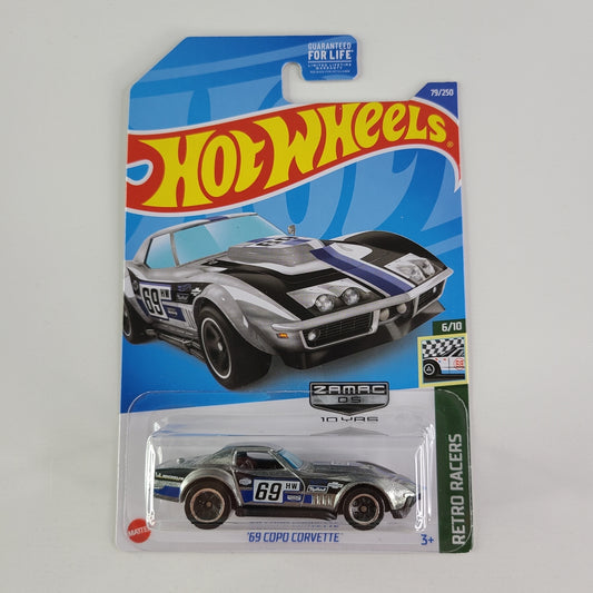 Hot Wheels - '69 COPO Corvette (Unpainted) [Walmart Exclusive]