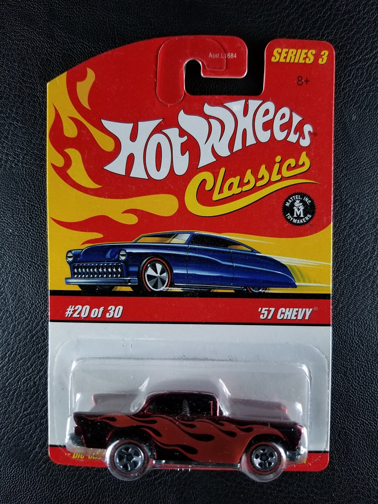 Hot Wheels Classics - '57 Chevy (Red) [20/30 - Series 3]