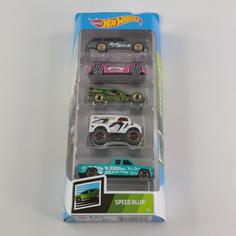 Hot Wheels - Speed Blur 5-Pack (2019)