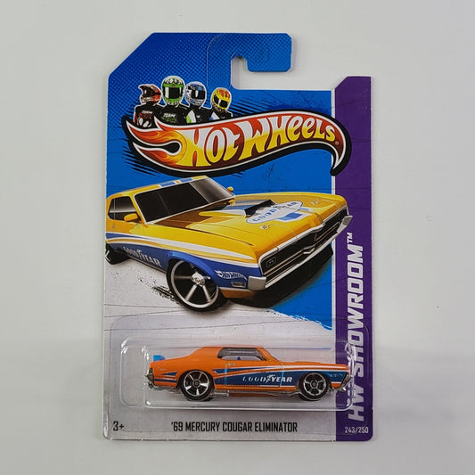 Hot Wheels - '69 Mercury Cougar Eliminator (Metalflake Orange)