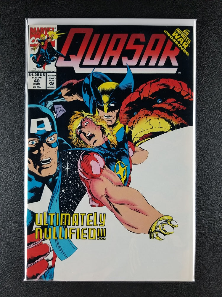 Quasar #40 (Marvel, November 1992)