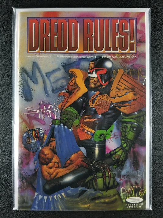 Dredd Rules! #1 (Fleetway, January 1992)