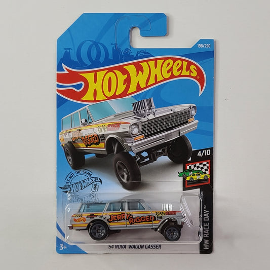 Hot Wheels - '64 Nova Wagon Gasser (Gray)