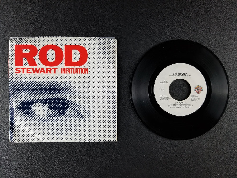 Rod Stewart - Infatuation (1984, 7'' Single)