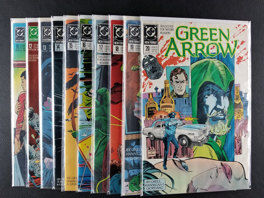 Green Arrow [1st Series] #11-20 Set (DC, 1988-89)