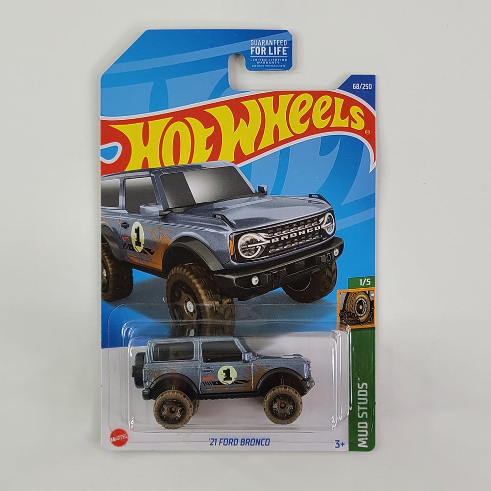 Hot Wheels - '21 Ford Bronco (Metalflake Gray)