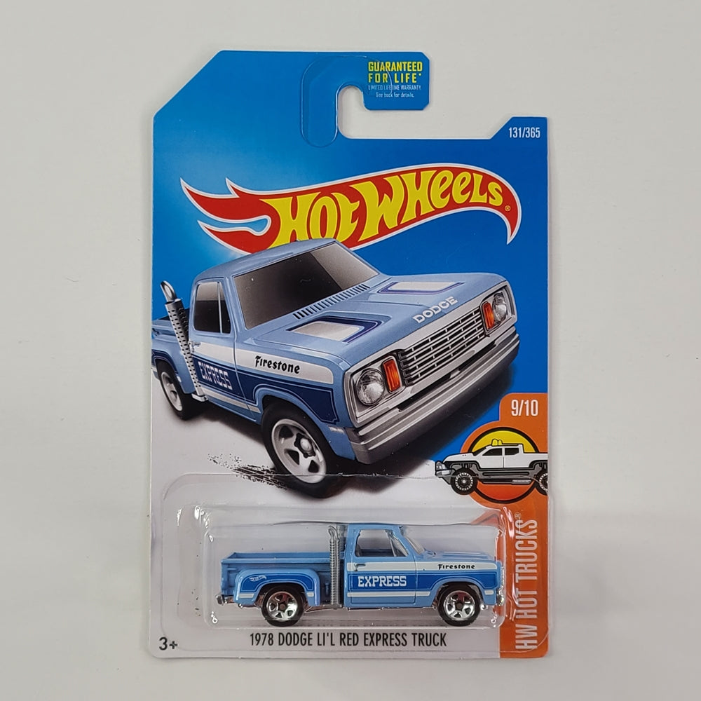 Hot Wheels - 1978 Dodge Li'l Red Express Truck (Light Blue)