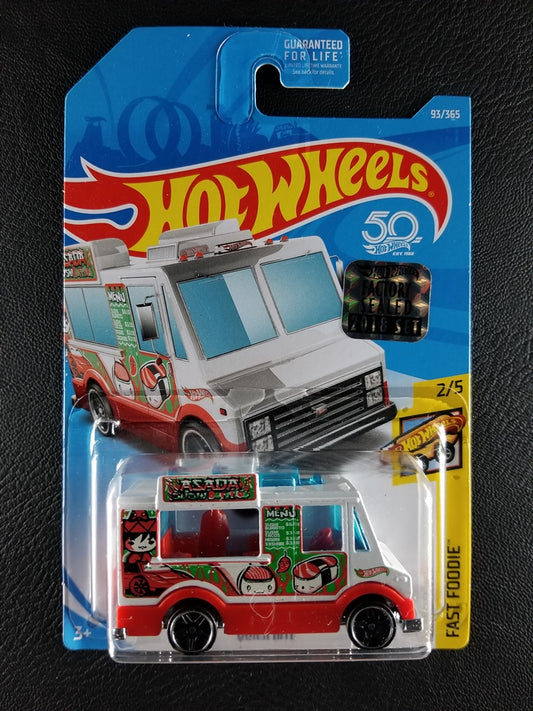 Hot Wheels - Quick Bite (White) [Factory Sealed 2018 Set]