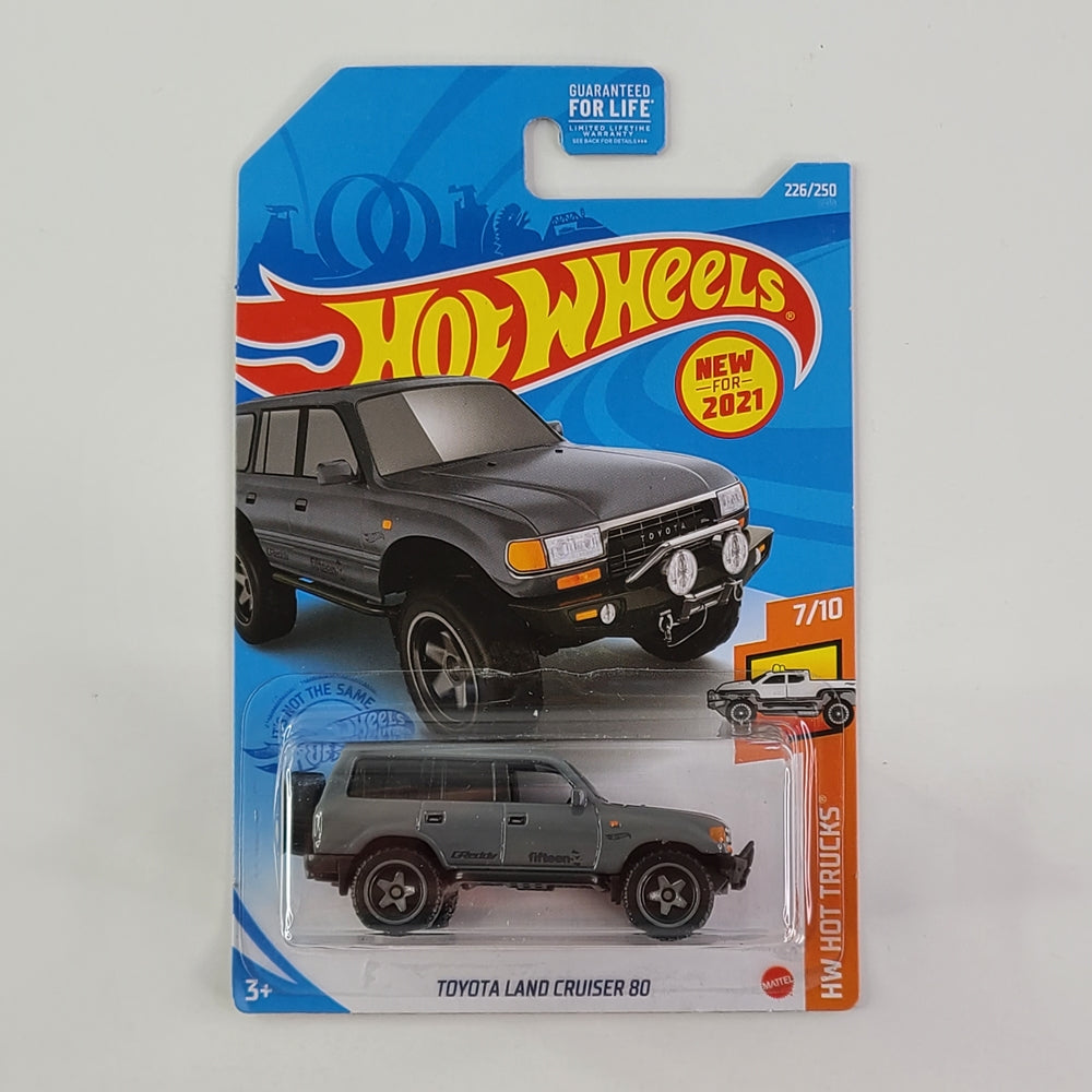 Hot Wheels - Toyota Land Cruiser 80 (Glossy Dark Gray) [New for 2021]