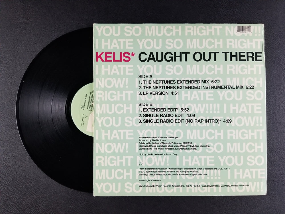 Kelis - Caught Out There (1999, 12'' Single)
