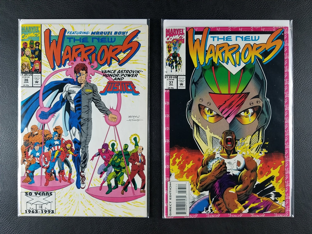 The New Warriors [1st Series] #36-44 Set (Marvel, 1993-94)