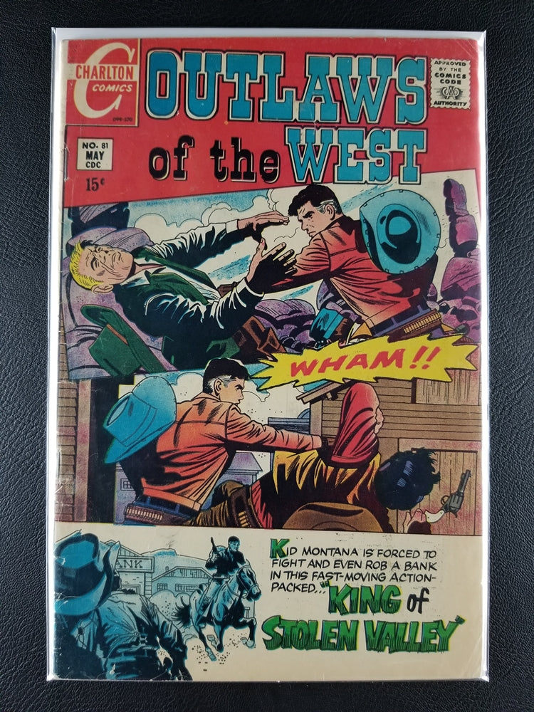 Outlaws of the West [1957] #81 (Charlton Comics Group, May 1970)