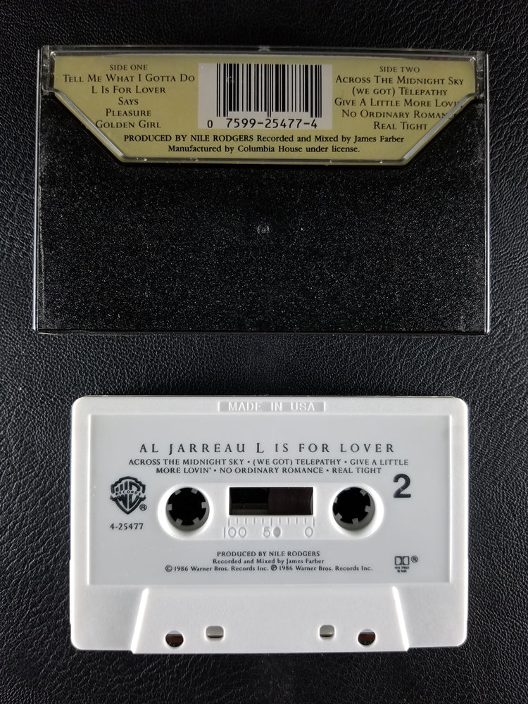 Al Jarreau - L Is For Lover (1986, Cassette)