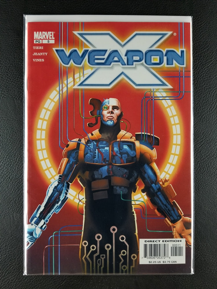 Weapon X [2nd Series] #5 (Marvel, March 2003)