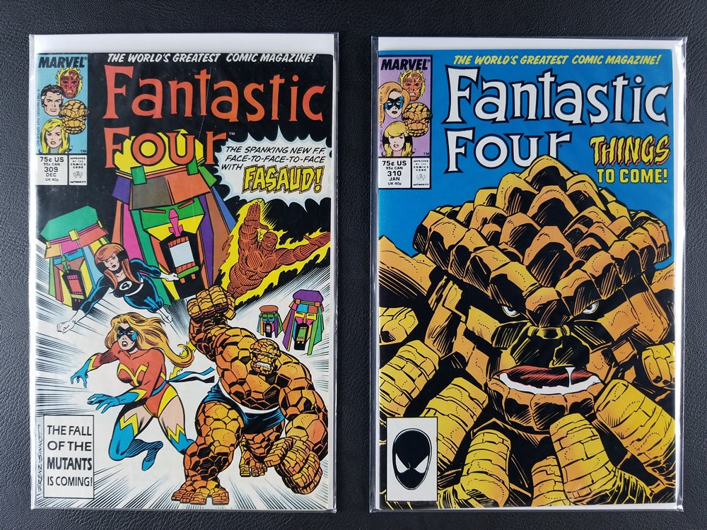 Fantastic Four [1st Series] #307-310 Set (Marvel, 1987-88)